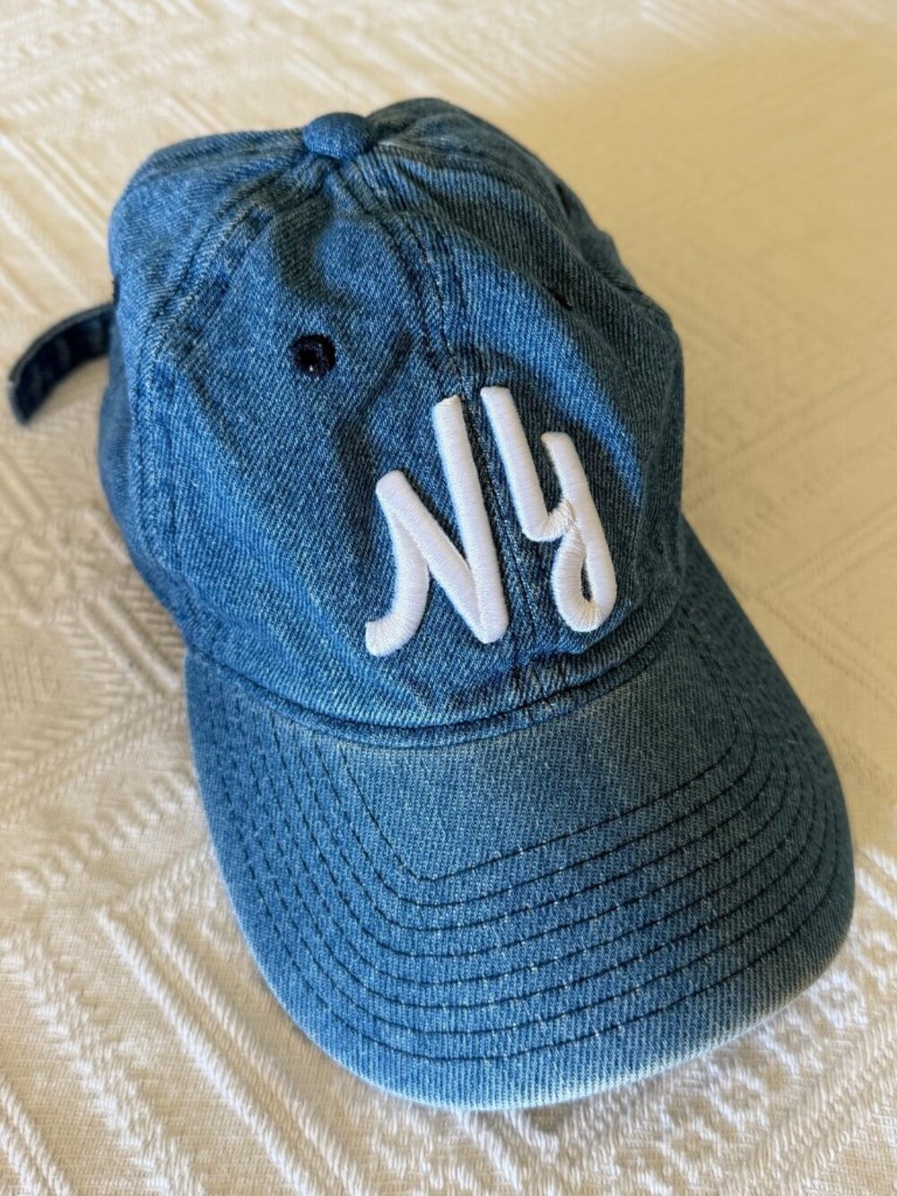 Decky NY Denim Baseball Cap Adjustable One Size